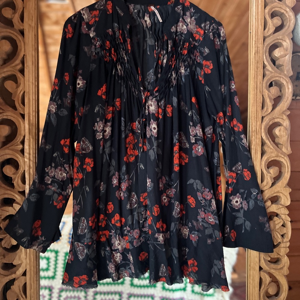 Free People Peasant Blouse